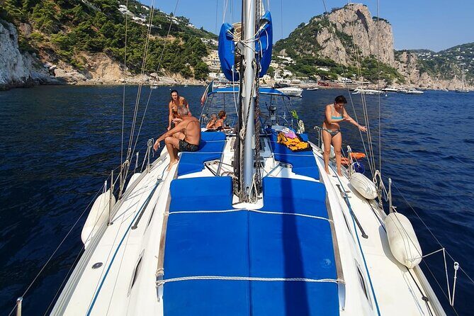 3 - Day All-Inclusive Sailing Adventure: Capri, Positano & Amalfi - Day 3: Sorrento Coast coves, snorkel-ready stops, and a slow sea finish