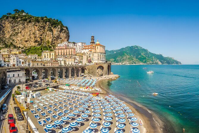 Amalfi Coast Sightseeing Bus Tour from Pompeii - Boarding at Via Roma and riding in a small group