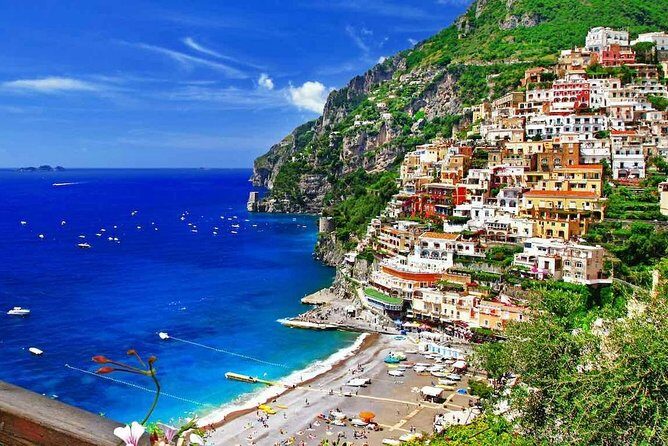 Amalfi Coast with stop at Emerald Grotto - Conca dei Marini and the Emerald Grotto elevator plan