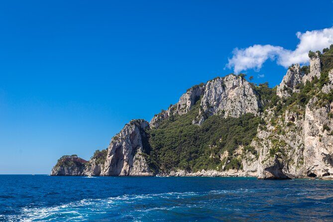 Capri Tour from Pompeii, Vico Equense & Castellammare di Stabia - Sailing the Sorrento Coast to Punta Campanella