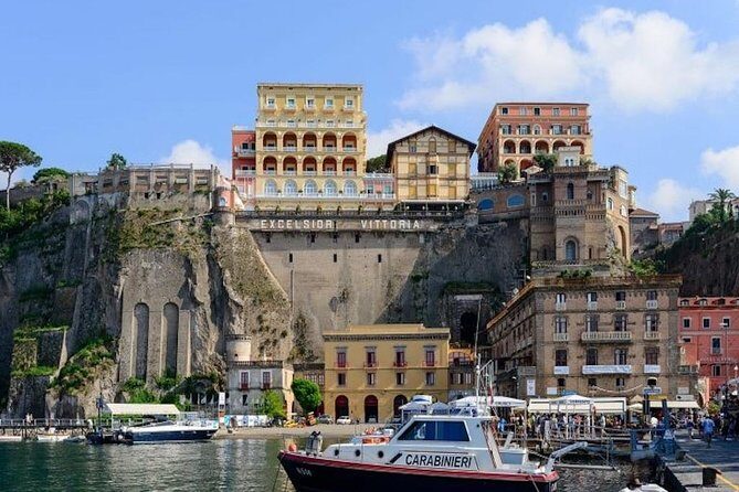 Daytrip from Naples port to Pompei, Sorrento & Positano - Sorrento for One Hour: Shops, Citrus Air, and a Quick Bay-View Fix