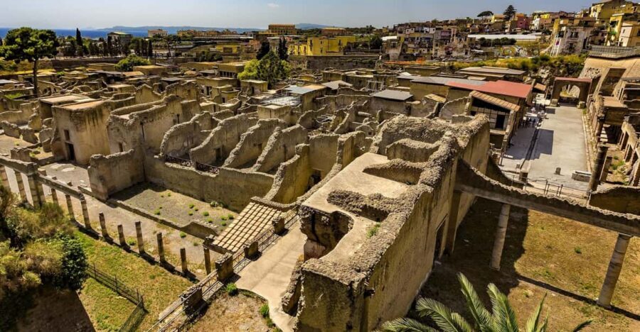 From Naples: Herculaneum and Pompeii Day Trip with Tickets - Meeting point in Naples: make your start easy