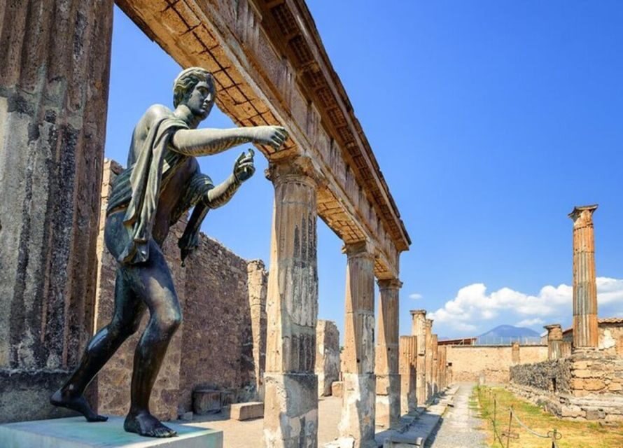From Naples: Pompeii and Herculaneum VIP Tour with Lunch - Pace, walking, and group logistics on an 8-hour schedule