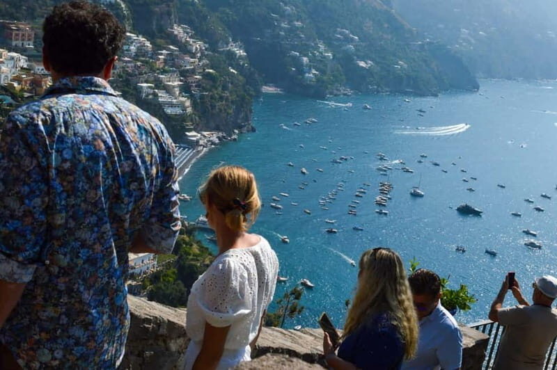 From Naples/Salerno: Pompeii, Sorrento and Amalfi Coast Tour - Positano Panoramic View: The 15-Minute Photo Stop