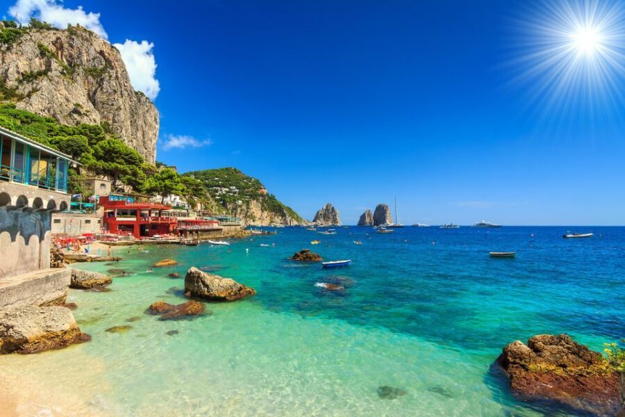 From Pompei: Capri shared tour - Capri free time: 5 hours to choose your own pace