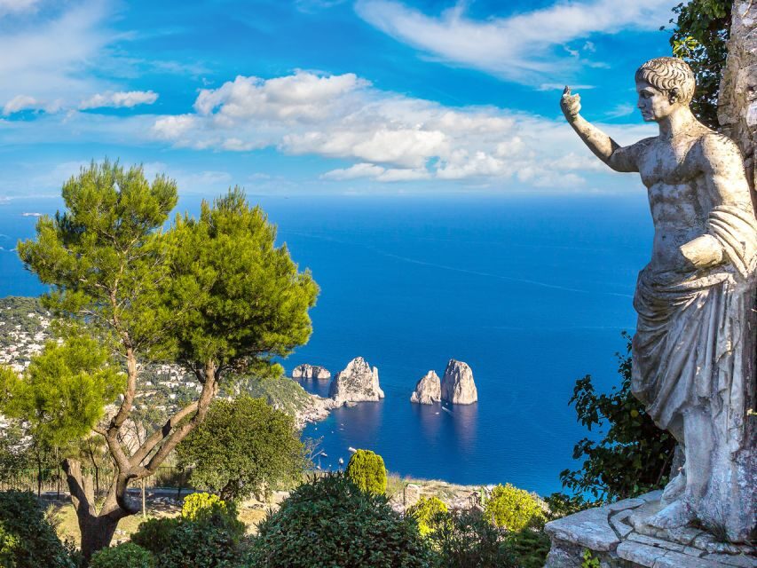 From Pompei: Capri shared tour - The ferry crossing: a time-saver, but don’t ignore the sea