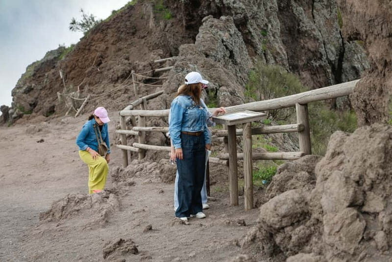 From Pompeii: Mount Vesuvius with bus, ticket and audioguide - 110 minutes at Mount Vesuvius: what you’ll actually do