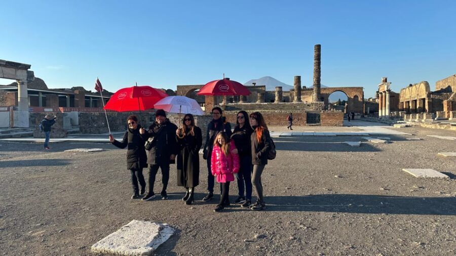 From Positano: Pompeii Ruins Small Group Guided Tour - Key highlights to know before you go