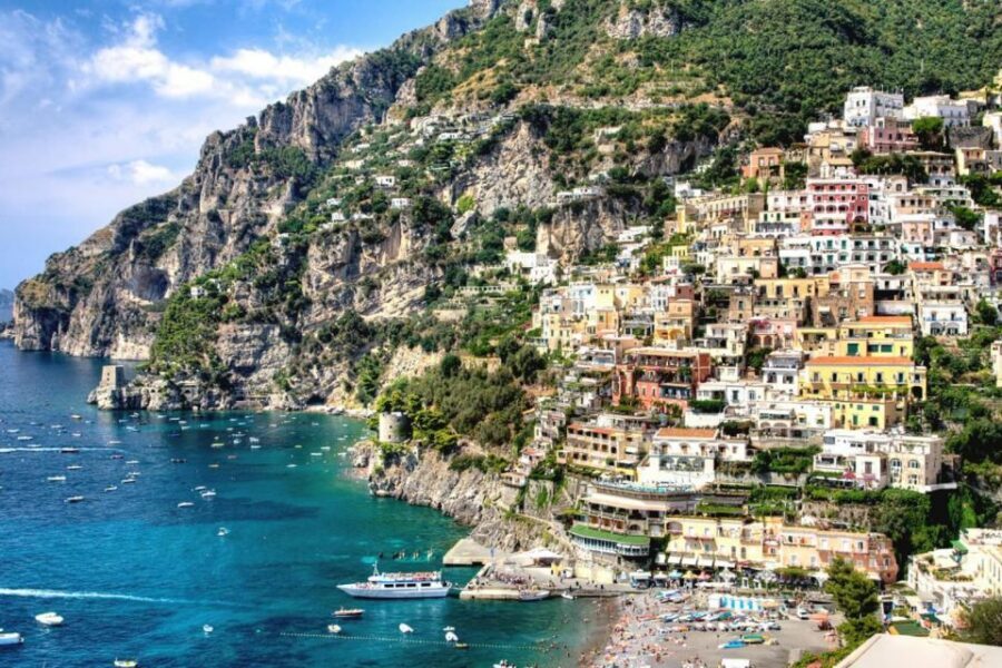 From Rome: Amalfi Coast and Pompeii Tour - From your hotel in Rome to Pompeii, Positano, and Amalfi in 12 hours