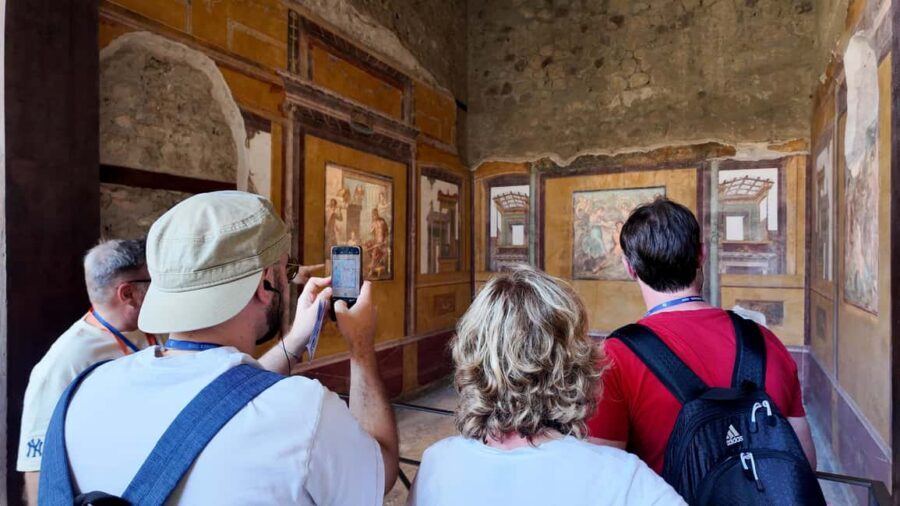 From Salerno: Pompeii Guided Walking Tour with Ticket - What I recommend you do with the phone tickets