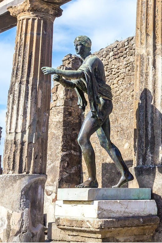 From Salerno_Pompeii Express: bus transfer+entrance ticket - What you’ll see in Pompeii: frescoes, theatres, the lupanar, and more