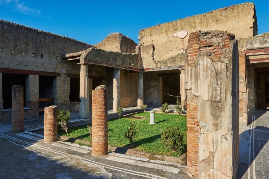 From Sorrento: Half-Day Tour of Herculaneum - Walking former streets with original materials under your feet