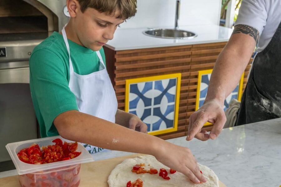 From Sorrento: Pizza-Making Class w/ View of Mount Vesuvius - Drinks and tastings: more than a side quest