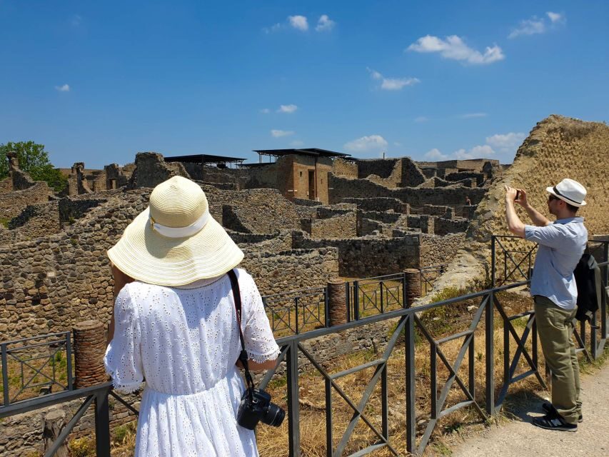 From Sorrento: Pompeii & Mt. Vesuvius Tour with Lunch & Wine - Vineyard lunch and little wine tasting: the break that keeps the day balanced