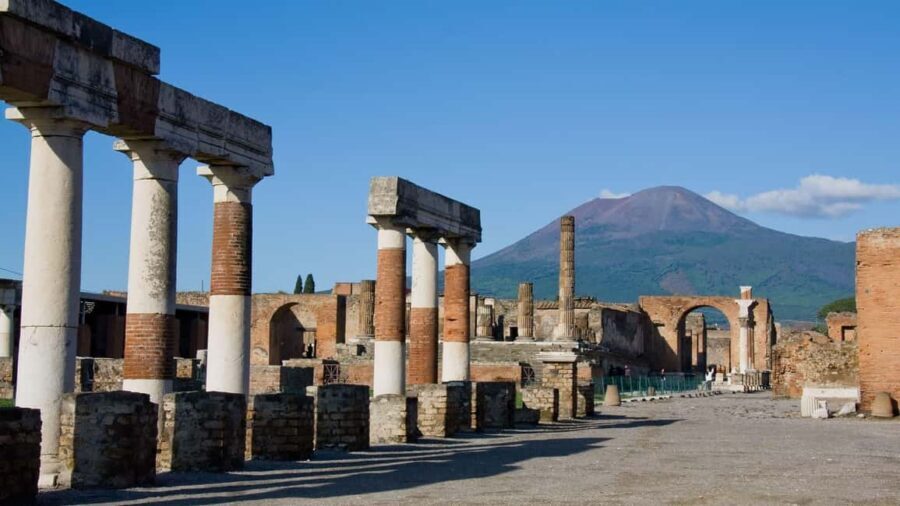 From Sorrento: Pompeii with an Archaeological Guide & Ticket - The stops you’ll encounter: Forum areas, theaters, temples, and more