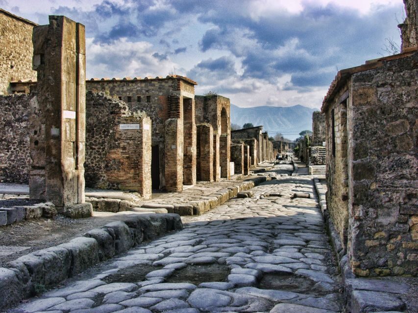 From Sorrento: Skip-the-Line Pompeii Tour and Vineyard Lunch - 3-Course Lunch With Wine: Expect a Meal First, Not a Tasting Marathon