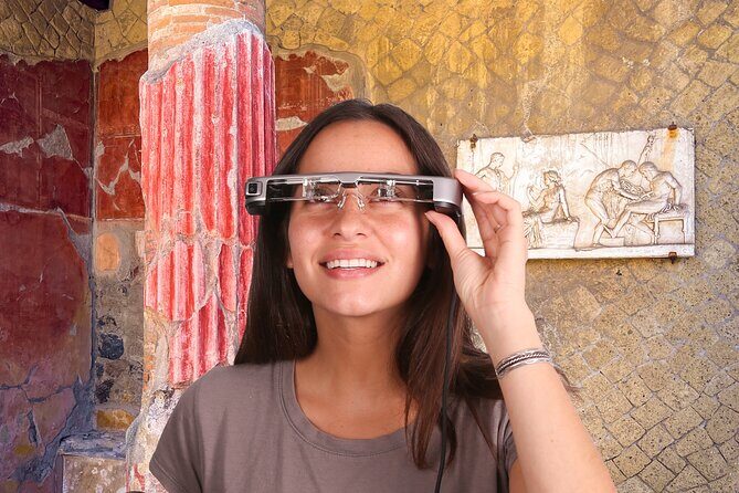 Herculaneum 3D Skip the line Walking Tour - AR glasses: how the 3D helps (and where it can feel limited)