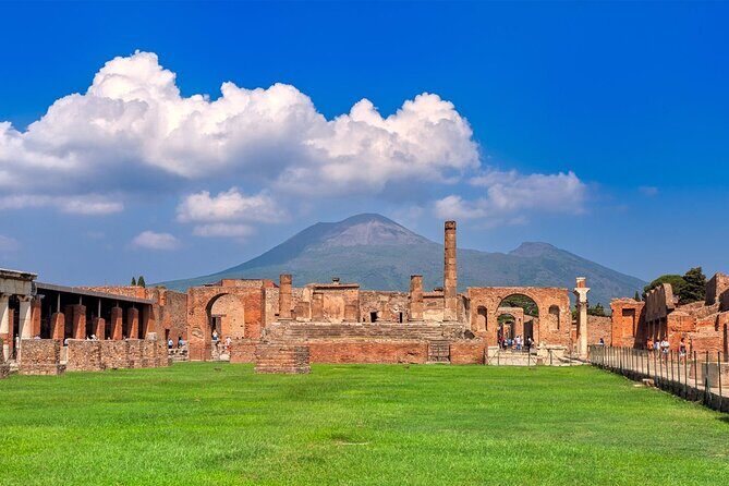 Herculaneum, Vesuvius and Pompeii Full Day Tour from Naples - Pompeii with Audio Guide and a Detailed Map: Big highlights, tight time