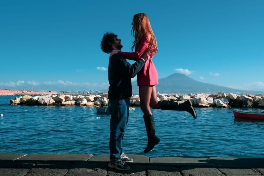 Naples: Private Photoshoot Plebiscito and Vesuvio View - Piazza del Plebiscito Photos: Big Square, Photogenic Lines