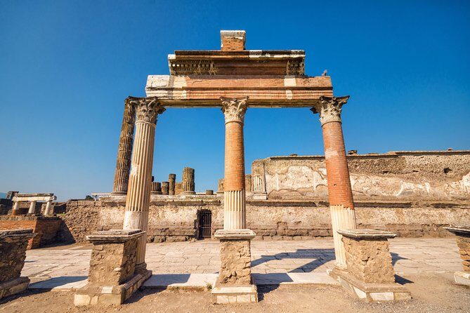 Pompeii and Herculaneum small group tour - skip the line - Walking reality check: uneven ruins, water, and toilets