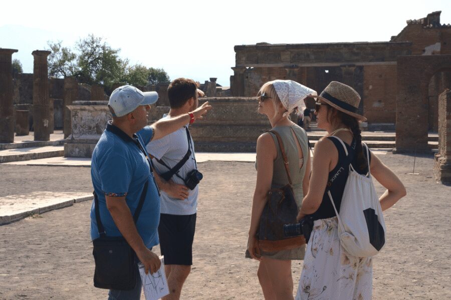 Pompeii: Guided Day Trip to Ruins and 2 Wineries Visits - Pompeii and Vesuvius: Why This Day Trip Works