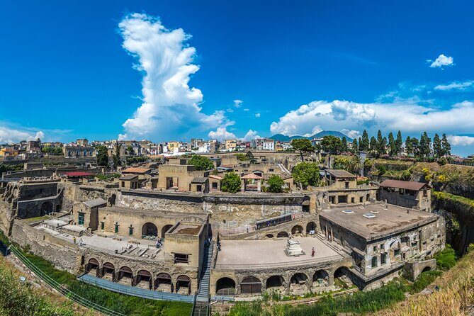 Pompeii & Herculaneum Family Adventure | Guide+Transport+Tickets - Ancient shoreline and the human story at sea level