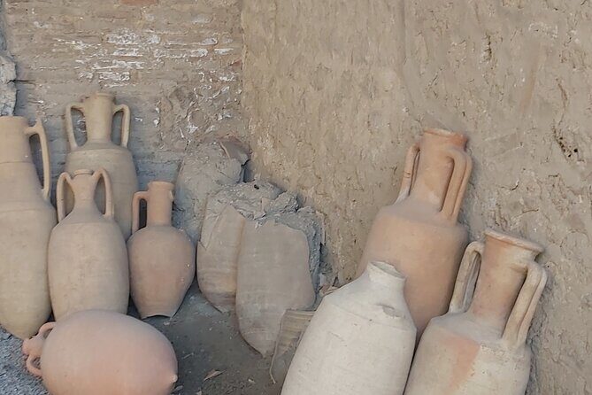 Pompeii tour with archaeologist - Granaries del Foro: stored goods and the plaster-cast evidence