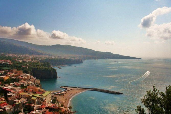 Private Full-Day Tour Sorrento, Positano, and Pompeii - Positano Pictures on the Way In, Then One-Way Wandering
