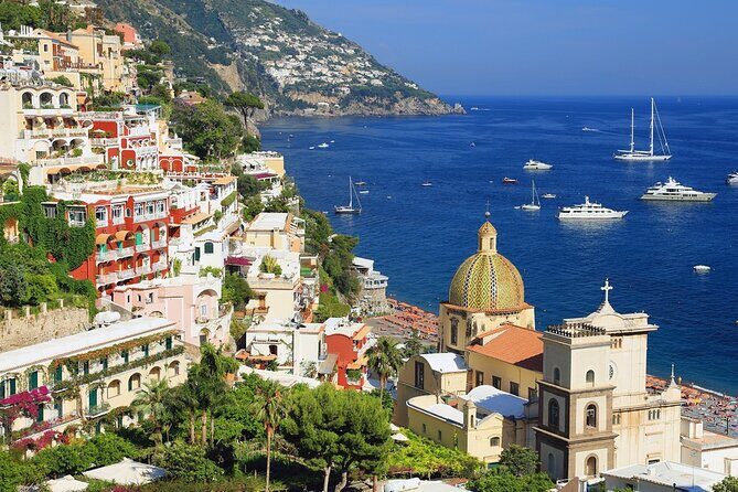 Private Tour to Pompei Sorrento and Positano with English speaking Driver/Guide - Positano afternoon on foot: Santa Maria Assunta and the sea
