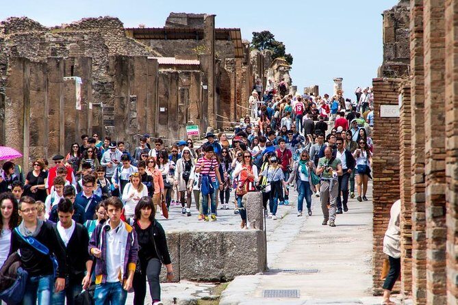 Private tour to Pompeii Herculaneum and Vesuvius - The 8:30am Naples run that strings together three big sites
