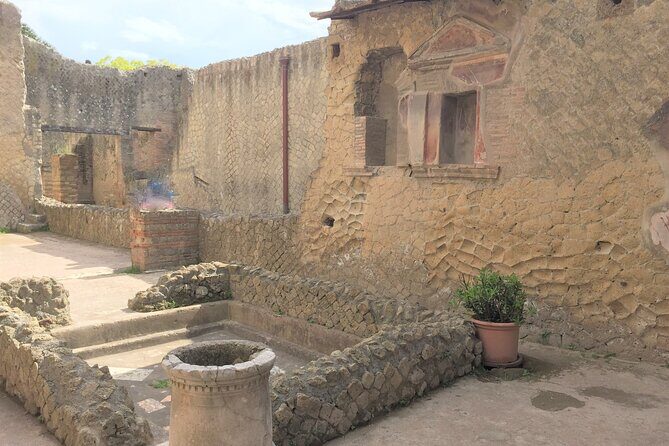 Skip the Line Ancient Herculaneum Walking Tour with Top Rated Guide - Casa di Nettuno e Anfitrite: short stop, clear purpose