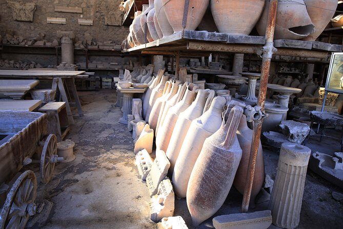Skip-the-Line Exclusive Private Ancient Pompeii & Vesuvius Volcano Full Day Tour - Casa del Menandro: frescos, a private garden, and a calmer feel
