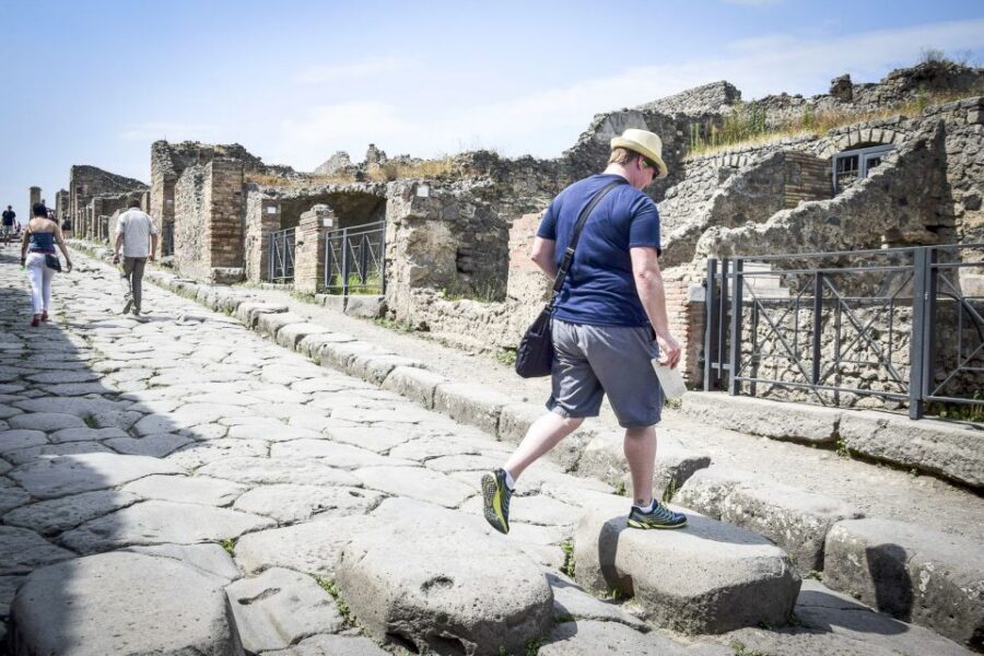 Sorrento & Pompeii Day Trip from Rome Audio Guide Tour - Return to Rome: Breaks, Bustle, and Getting Your Energy Back