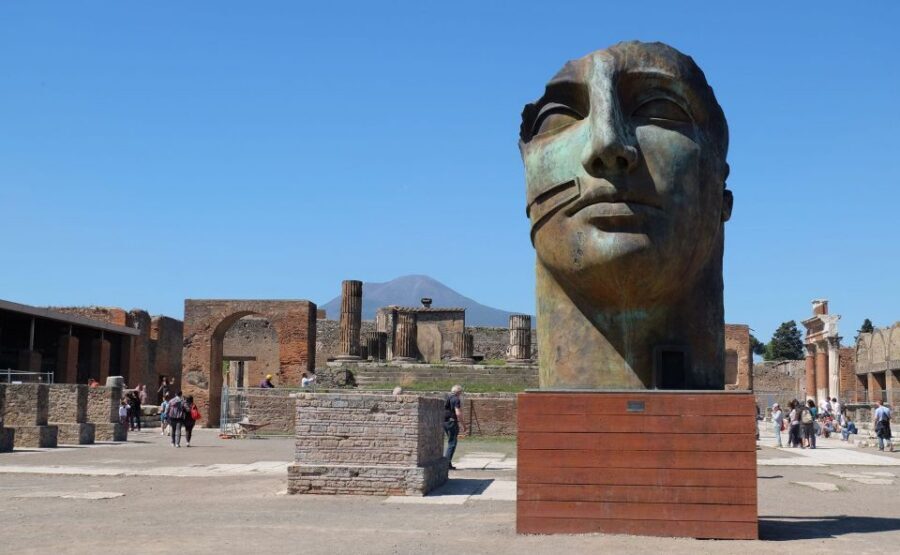 Sorrento: Pompeii & Herculaneum Day Trip Entry and Lunch - Cantine Sorrentino lunch and wine tasting near Mount Vesuvius