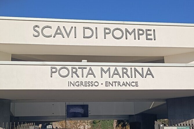 Transfer Naples Sorrento plus Pompeii or vice versa - English Support and Mobile Ticket: Making Planning Less Annoying