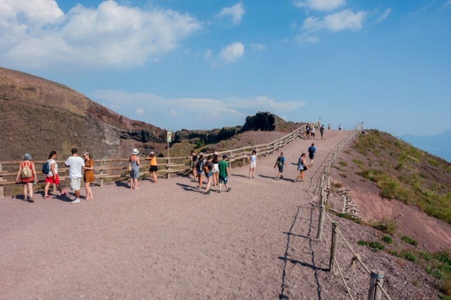 Vesuvius and Pompeii Transfer + Entrance for the Vesuvio - How the Ercolano to Vesuvius to Pompeii day is paced